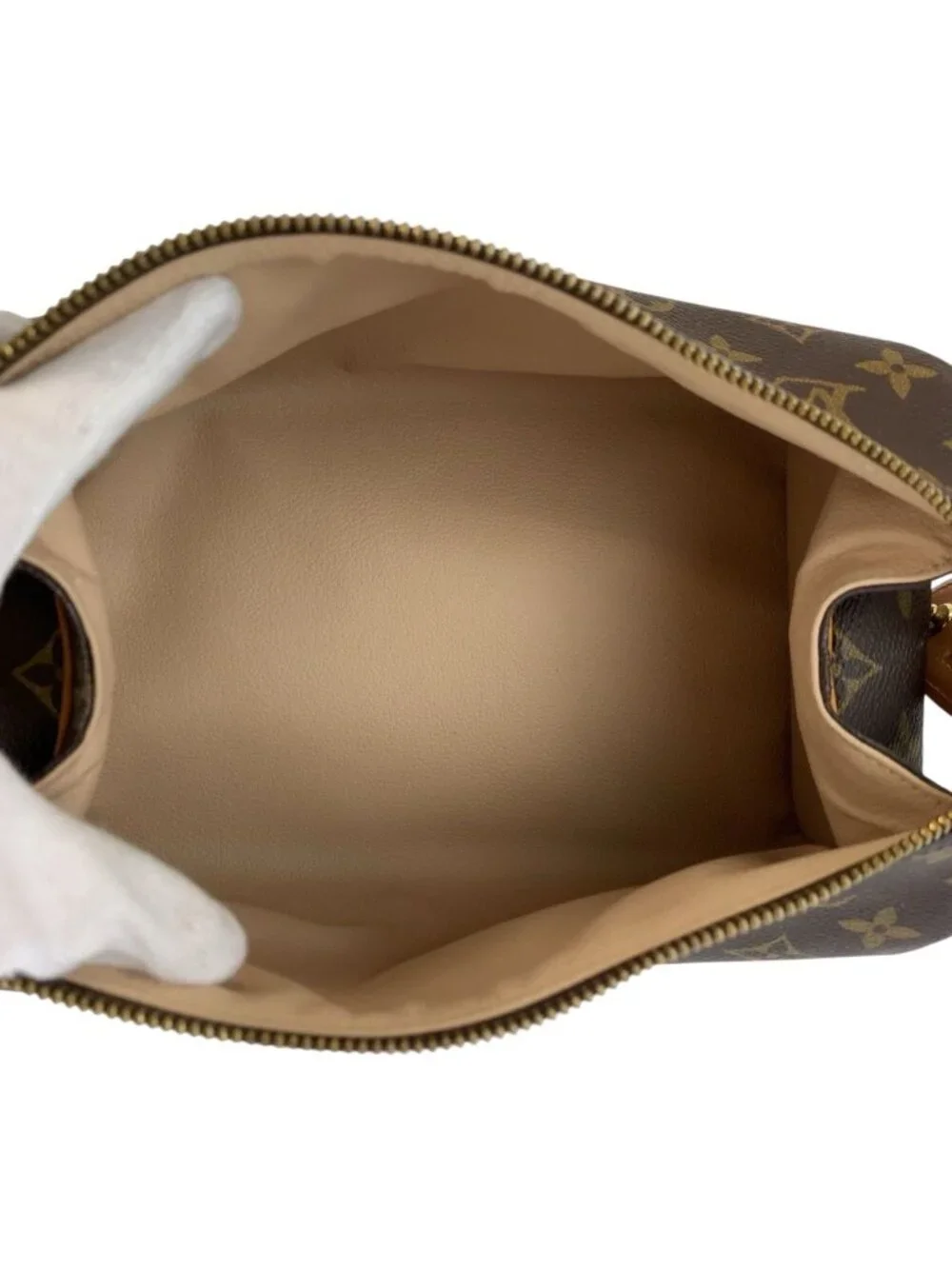 Louis Vuitton Monogram Trousse Pat Presion Brown Pouch Multi - Picture 7 of 9